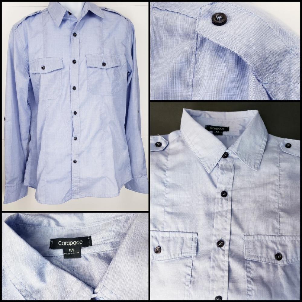 Carapace Long Sleeve Button-down Shirt